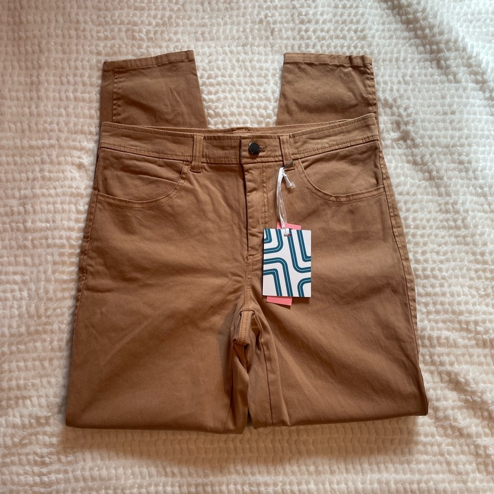Market & Spruce | Slim Skinny Pant | Burro | Work Pants | NWT